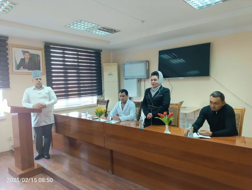 Qashqadaryo viloyat ko’p tarmoqli tibbiyot markazida kuni kecha kasaba uyushma qumitasining navbatdagi yig’ilishi bo’lib o’tdi!