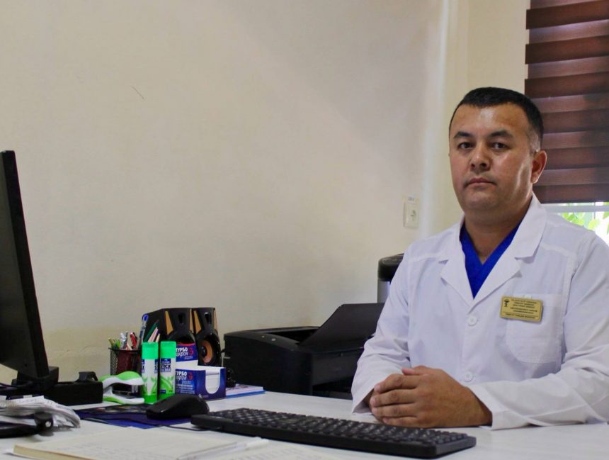 Qashqadaryo viloyati Ko‘p tarmoqli tibbiyot markazida malakali shifokor – Abdurahmonov Sarvar Shahriddinovich