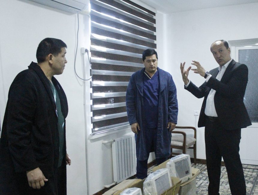 Reanimatsiya bo‘limi zamonaviy kardiomonitorlar bilan jihozlandi