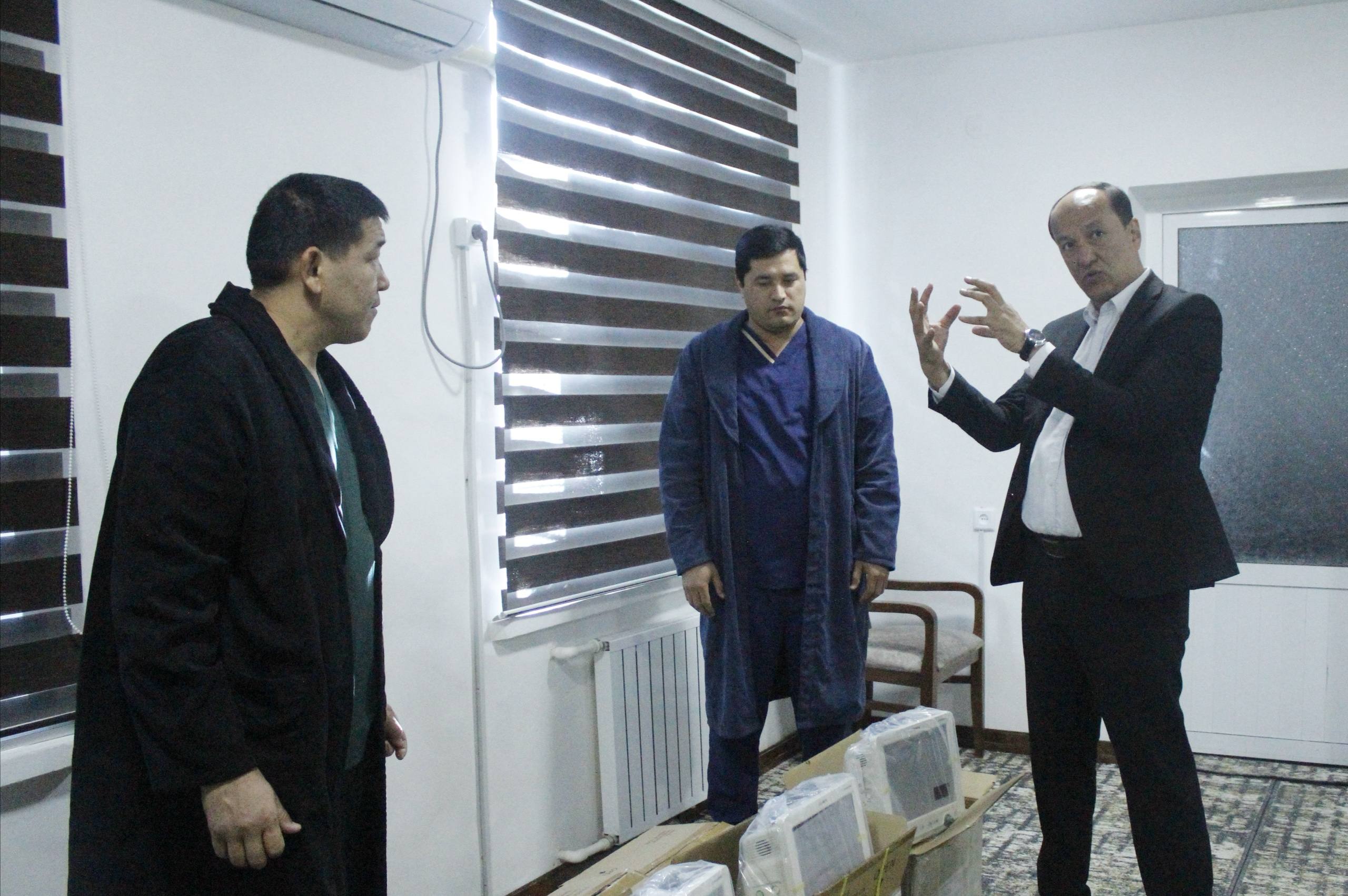 Reanimatsiya bo‘limi zamonaviy kardiomonitorlar bilan jihozlandi