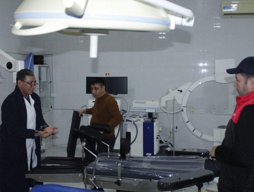 Qashqadaryo viloyati ko‘p tarmoqli tibbiyot markazida zamonaviy tibbiy uskunalar foydalanishga topshirildi